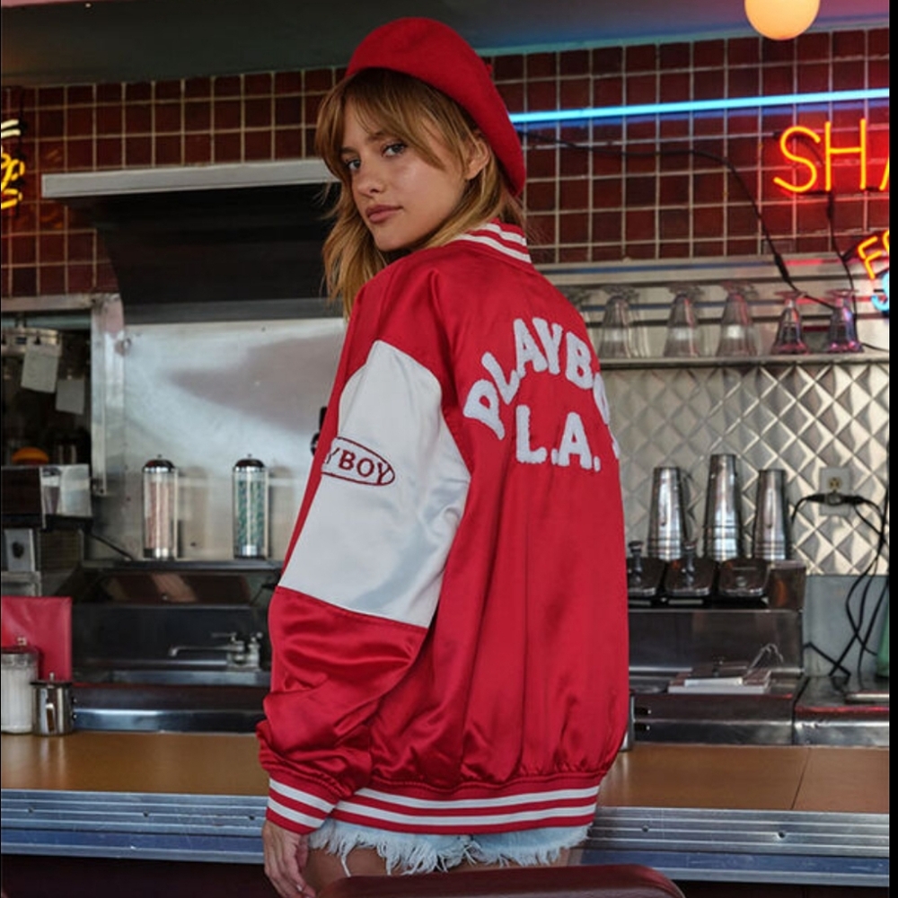 Playboy by Pacsun Jock Varsity Playboy L.A. Left My Heart In L.A. Womens XS/S
